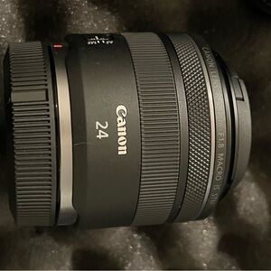 Canon 24mm Black Lens